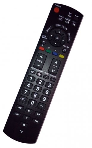 Replacement Remote Control Compatible for Panasonic TCL32U3 TC-L32E3 TCP42X3 TC-P42S30 TCL19C30T TC-