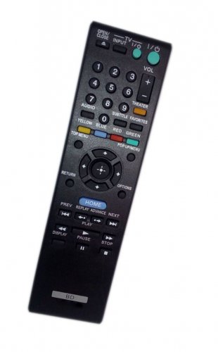 Replacement Remote Control Compatible for Sony BDP-S380 BDPBX37 BDP-S580 BDPS270 BDPS280 BD DVD Blu 