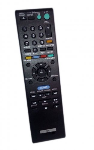 Replacement Remote Control Compatible for Sony BDPS470 RMT-B108A 1-487-683-11 BDPS1700ES BDP-S570/WM