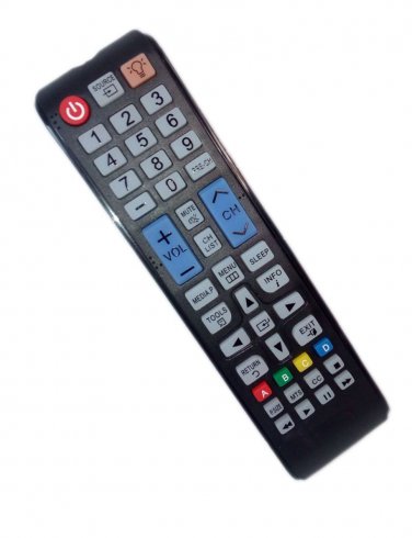 Replacement Remote Control Compatible for Samsung PN51E440 LT24B350ND PN43F4550AFXZA UN26EH4000 UN40