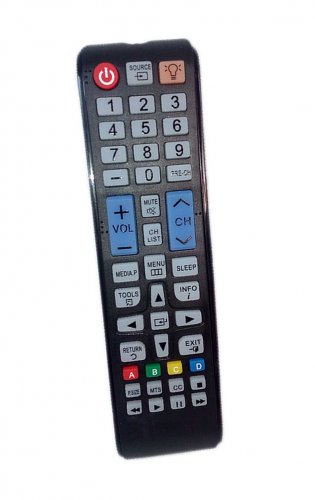 Replacement Remote Control Compatible for Samsung UN19F4000AFXZA UN37EH5000FXZA PN60F5300AF UN46F505