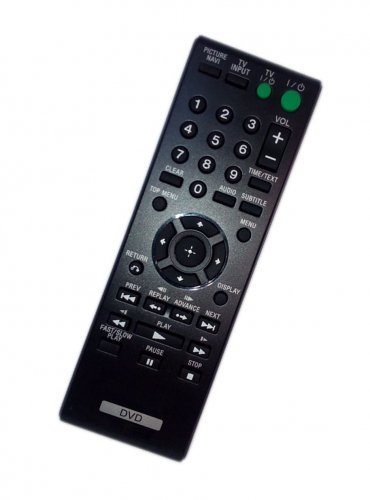 Replacement Remote Control Compatible for Sony DVP-NS710H/B DVPSR200 DVP-SR400P DVPNS710HB DVP-SR500