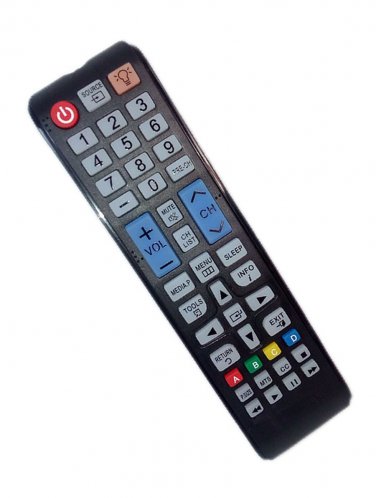 Replacement Remote Control Compatible for Samsung PN51E450A1FXZA LT27A300 PN51F5300 UN29F4000AF UN40