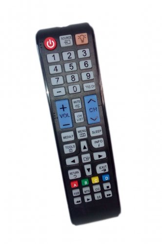 Replacement Remote Control Compatible for Samsung PN51E535 LT27B350ND/ZA PN51F5350AF UN32EH4000 UN40