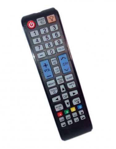 Replacement Remote Control Compatible for Samsung PN43E450 AA5900785A UN37EH5000 PN60F5350AF UN46F50