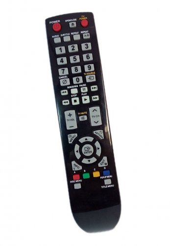Replacement Remote Control Compatible for Samsung BD-P1600/XME BDP4600/XTLBD-P3600/EDC BD-P1580/XEU 