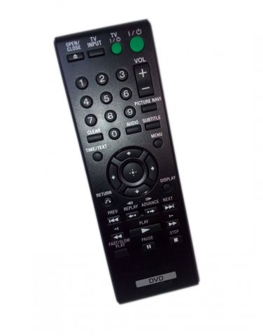 Replacement Remote Control Compatible for Sony DVP-SR120 148943011 DVPSR100 DVP-SR310P DVPSR510H CD 