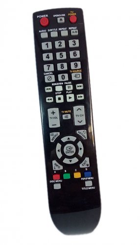 Replacement Remote Control Compatible for Samsung BDP1600/XEF BD-P4600/XFA BDP1600A/EDC BD-P1600A/XC