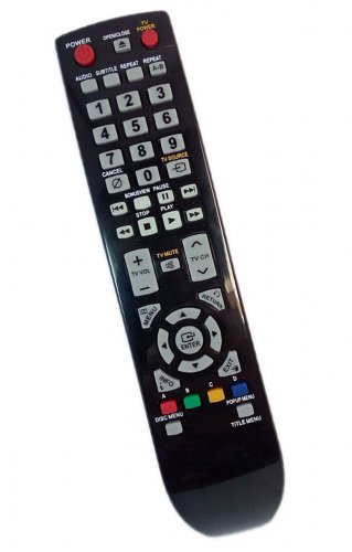 Replacement Remote Control Compatible for Samsung BD-P1600/HAC HLS5688W BDP4600/EDC BD-P1620/XEE BD-