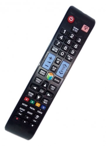Replacement Remote Control Compatible for Samsung PN64E7000FFXZA AA59-00558A UN46ES7100FXZA PN60E800