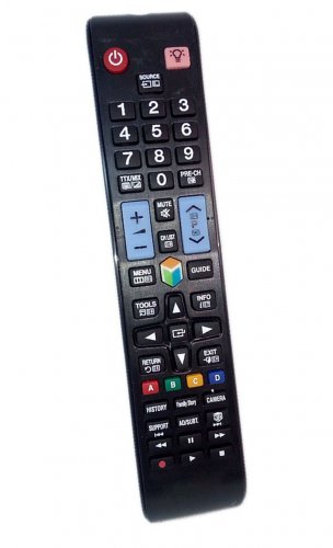 Replacement Remote Control Compatible for Samsung UN60ES7100 PN51E7000FFXZA UN50ES6580FXZA UN55ES755