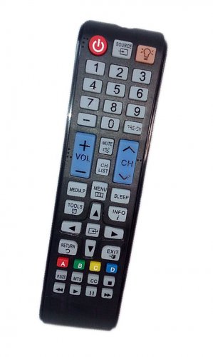 Replacement Remote Control Compatible for Samsung PN51E530 LT27A300ND PN51F5300AFXZA UN29F4000 UN40E