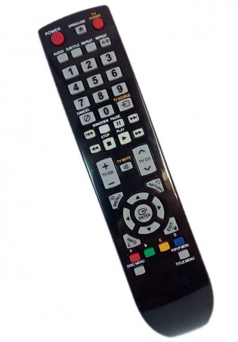 Replacement Remote Control Compatible for Samsung BDP3600/XEF HL-T6156W BD-P4600/XAA BDP1600/TSE BDP