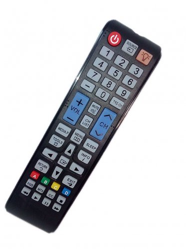 Replacement Remote Control Compatible for Samsung PN60E535 LT24D310NHL/ZA PN60F5350 UN32EH5000 UN46E