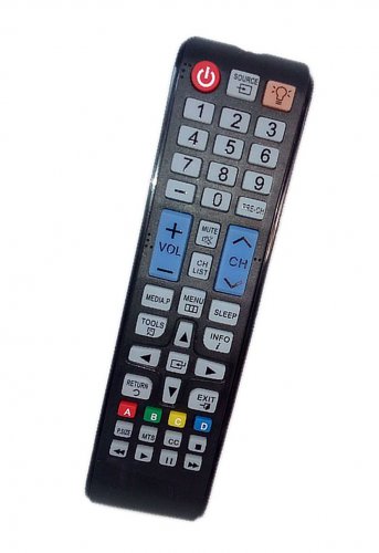Replacement Remote Control Compatible for Samsung UN32F4000AFXZA UN46EH5000FXZA T24D310NHL/ZA UN55EH