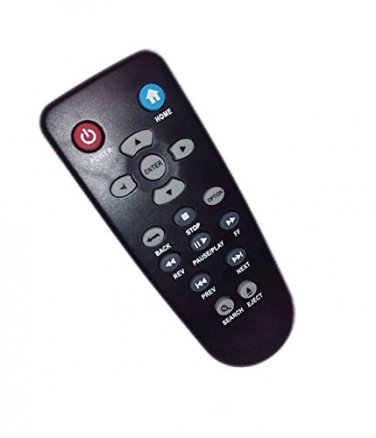 Replacement Remote Control Compatible for Western Digital WD TV Media Player WDBYMN0000NBK-HESN WDBY