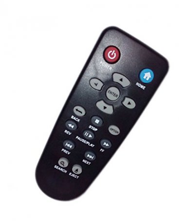 Replacement Remote Control Compatible for Western Digital WD TV HD Media Player WDAVN00BN WDAVP00BS 
