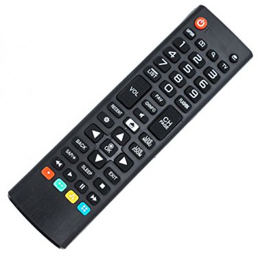 Replacement Remote Control Compatible for LG 43UH6030UB 24LH4830-PU 49LH600T AGF76631042 49UJ7700 43