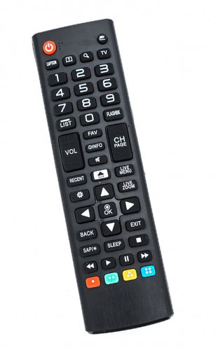 Replacement Remote Control Compatible for LG 43UH6030-UB AGF76631052 24LJ4840WU 49UH6020-UD 24LF452B
