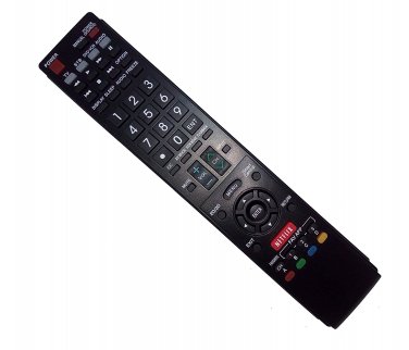 Replacement Remote Control Compatible for Sharp LC60C6600U GB118WJSA LC-60SQ10 LC60SQ10U LC-60UD27U 