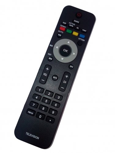 Replacement Remote Control Compatible for Philips 19MF337B 32PFL3403D/27 40PFL3505DF7 42PFL3704D/F7 