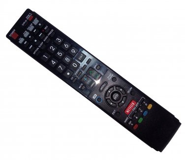 Replacement Remote Control Compatible for Sharp LC-60LE657U GA936WJSA LC-60C6400U LC46LE830U LC52LE8