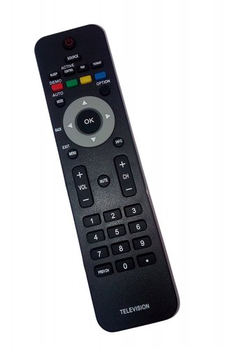 Replacement Remote Control Compatible for Philips 19MF337B27 32PFL5322D 37PFL5332D/37E 42PFL5432D/37