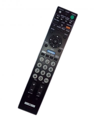 Replacement Remote Control Compatible for Sony KDL-40S2000/1 KDL-26S3000 KDL-46W4100 KLV-32BX300 KDL