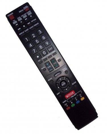 Replacement Remote Control Compatible for Sharp LC-60LE661U LC70SQ10 LC-70SQ10 LC80UQ17U LC-80UQ17U 