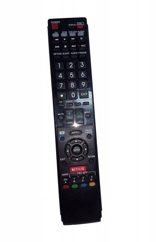Replacement Remote Control Compatible for Sharp LC-60LE755U LC-60LE640U LC-46LE832U LC60LE820 LC-46L