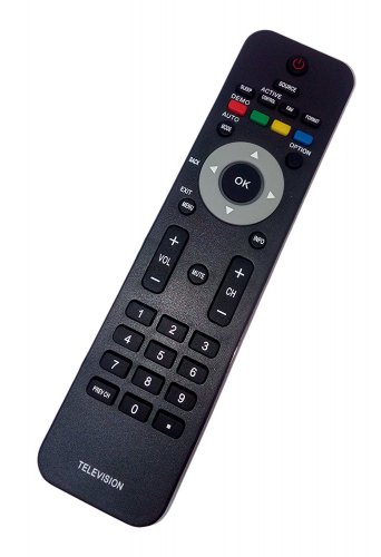 Replacement Remote Control Compatible for Philips15MF227B27B 26PFL5322D37 32PFL7422 40HFL3683SF7 42M