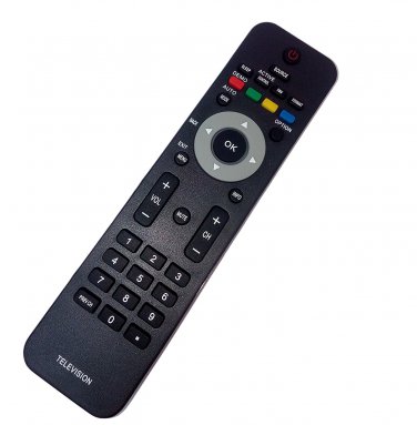 Replacement Remote Control Compatible for Philips 19PFL4505D/F7 26MF337B27 32HFL3663SF7 37MF337B37B 