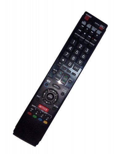 Replacement Remote Control Compatible for Sharp LC-60LE745U LC60LE640U LC46LE832U LC60LE810UN LC-40L