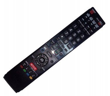 Replacement Remote Control Compatible for Sharp LC-60C7450U GB004WJSA LC52LE640 LC-40LE830UN LC40LE8