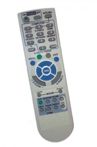 Replacement Remote Control Compatible for NEC M300X RD452E VT575 PN54 P350X NP500+ VT676 Projector