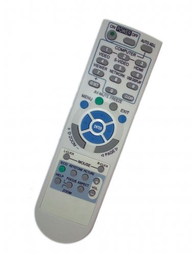Replacement Remote Control Compatible for NEC M260X+ RD-443E VT470 NP41 LT380 NP400+ VT375 Projector