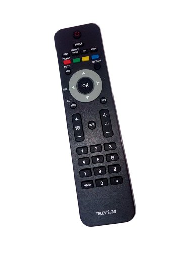 Replacement Remote Control Compatible for Philips 15MF237S27 26PFL5322D37E 32PFL3514DF7 40PFL3505D/F