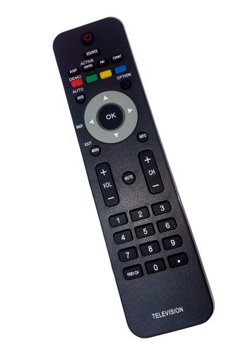 Replacement Remote Control Compatible for Philips 15MF237S27E 32FPFL5403D/27B 40PFL3706/F7 42MF438B2