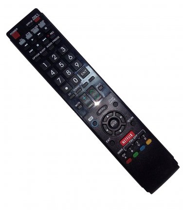 Replacement Remote Control Compatible for Sharp LC-60LE847 LC-60LE640UD LC-52LE830 LC-46LE810UN LC-7