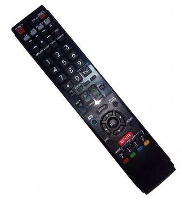 Replacement Remote Control Compatible for Sharp LC-60LE745 LC-60C7500U LC-46LE830UN LC52LE820UN LC-6