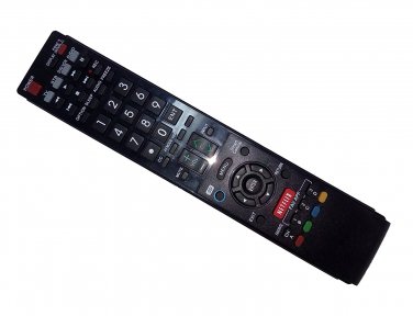 Replacement Remote Control Compatible for Sharp LC60C7450 RRMCGB105WJSA LC40LE830UN LC40LE810 LC52LE