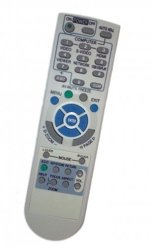 Replacement Remote Control Compatible for NEC M350XS+ VT59 NP210+ NP3250W NP610S NP400 Projector