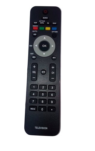Replacement Remote Control Compatible for Philips 19PFL3505D/F7 26MF337B27B 32MF337 37MF337B37E 42PF