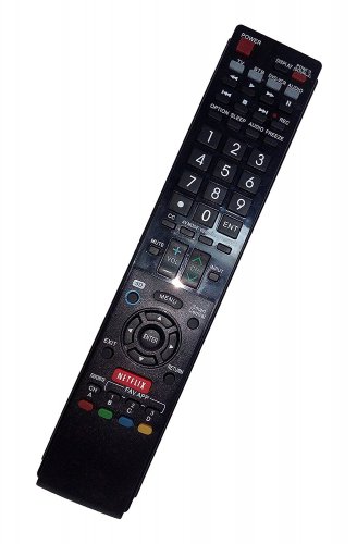 Replacement Remote Control Compatible for Sharp LC-70LE657U LC-70C7500U LC60LE633U LC60LE835UN LC80L