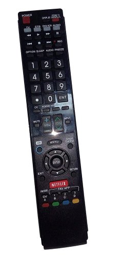 Replacement Remote Control Compatible for Sharp LC-70C7450U LC-60LE650U-A LC-60L3830U LC-52LE820UN L