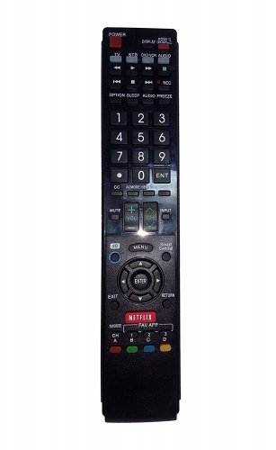 Replacement Remote Control Compatible for Sharp LC-70LE652U LC60LE650UA LC60LE632U LC-60LE810 LC46LE