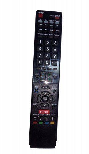 Replacement Remote Control Compatible for Sharp LC60LE757U LC60LE640UA LC46LE832UN LC-40LE810 LC-52L