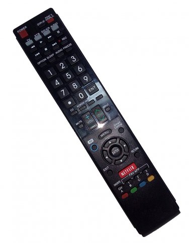 Replacement Remote Control Compatible for Sharp LC60LE845U LC60LE640UB LC46LE832W LC-40LE820 LC-60LE
