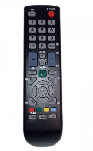 Replacement Remote Control Compatible for Samsung LE19C430C4W LE22B350F2W LA22D400E1M LE19B350 LE40D