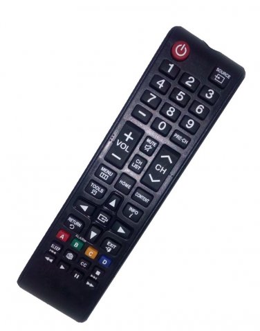 Replacement Remote Control Compatible for Samsung HG24ND690AF AA59-00817A HG28ND677DFXZA HG32NB673BF